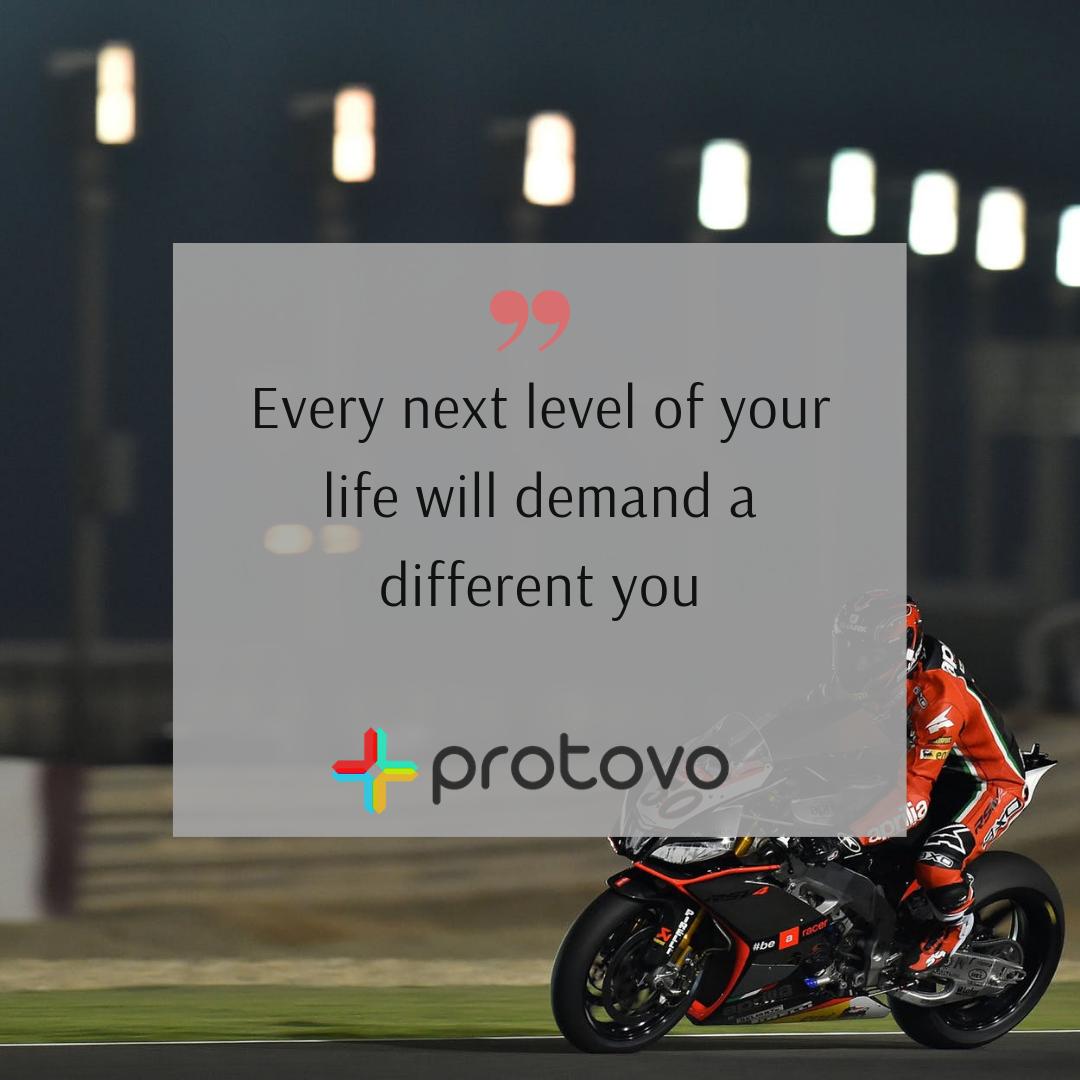 ProtovoSolution's tweet photo. Every next level of your life will demand a different you

#WorkHard #MakeDifference #MotivateYourSelf #Protovo #SoftwareDevelopmentExperts #MarketplaceDevelopment #PHPExperts #CodeigniterExperts #PrestashopExperts https://t.co/grH2asqM8D