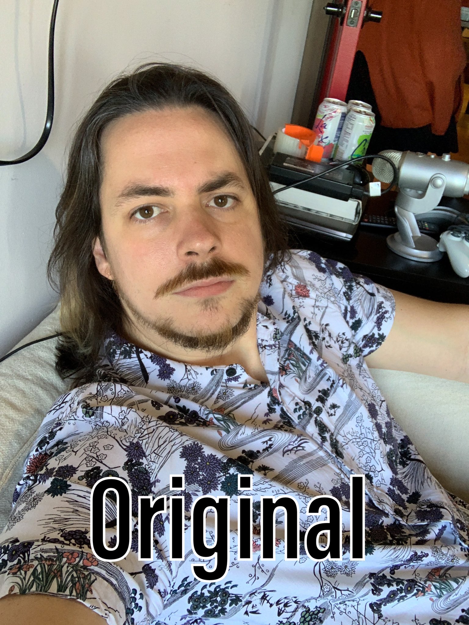 Arin Hanson is playing HOMEBODY on X: It didn't recognize a face after 6 old filters / X