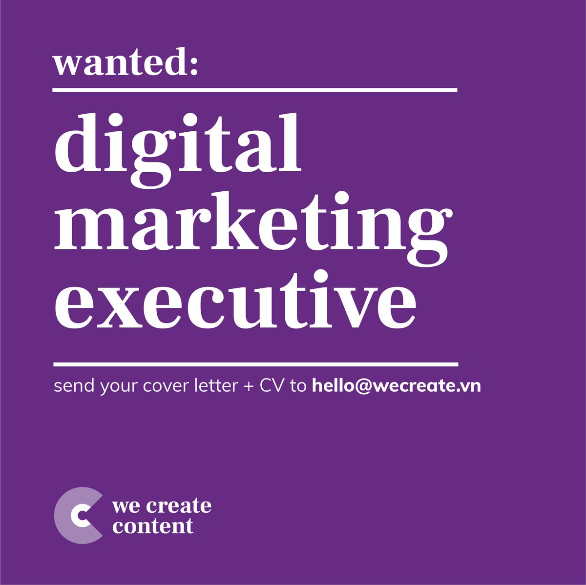 ianpaynton's tweet photo. Two massive jobs with #WeCreateContentVN in #Hanoi: https://t.co/dwwwPAMNgy - Hiring now | #ContentMarketing #Agency #Vietnam https://t.co/LsKfYxRUvs