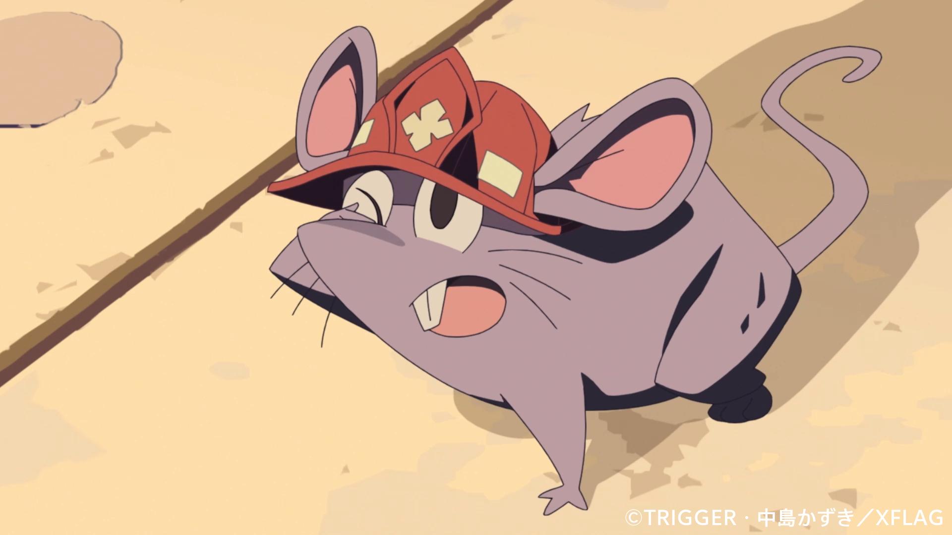 映画 プロメア 公開3周年 5 27 金 より11劇場にて復活上映 映画 プロメア キャラ紹介 ビニー ケンドーコバヤシ 国家救命消防局 Fdpp に住みつくヘルメットをかぶったネズミ ガロが所属する バーニングレスキュー のマスコット的存在で