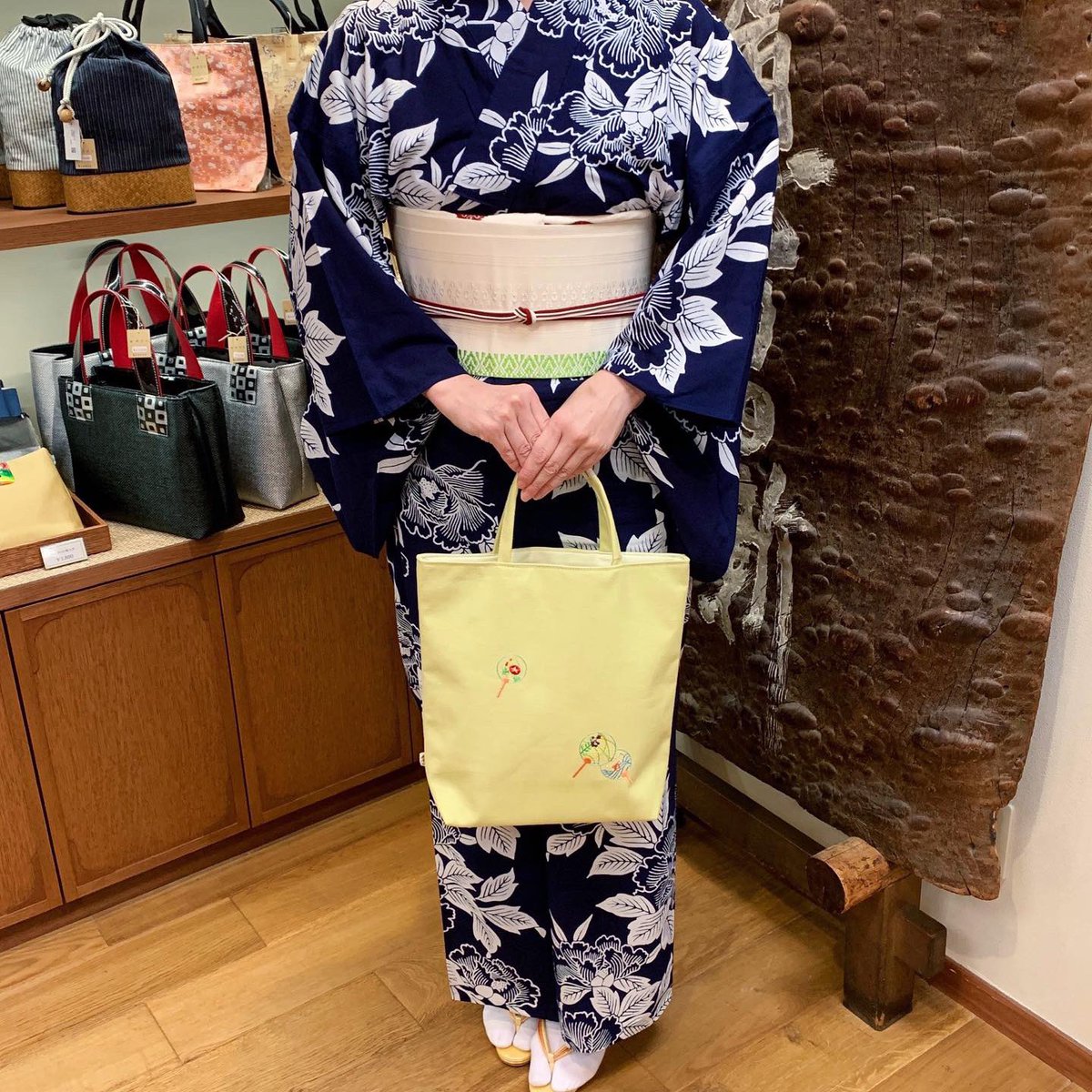 京都 井澤屋 夏用バック 井澤屋 夏の葵バッグ 井澤屋 夏の