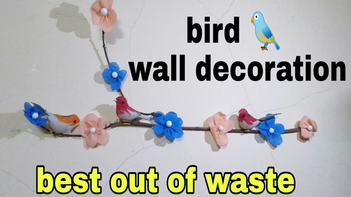 etechnicalspprt's tweet photo. DIY bird wall decor     
 🔴https://t.co/QE2OxskQKX🔴
 #handmadebyme #handmade #DIY #art #crafts #walldecor #birds #room #decoration #motivation #Creative #Flowers #recycling #Recycle #reuse #ideas #lifehacks #doityourself #vintage  #lovebirds https://t.co/xJlqe8ehGP
