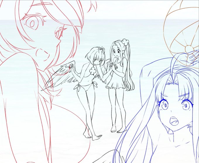 メルティとフィトリア_(:3 」∠)_ #盾の勇者の成り上がり 