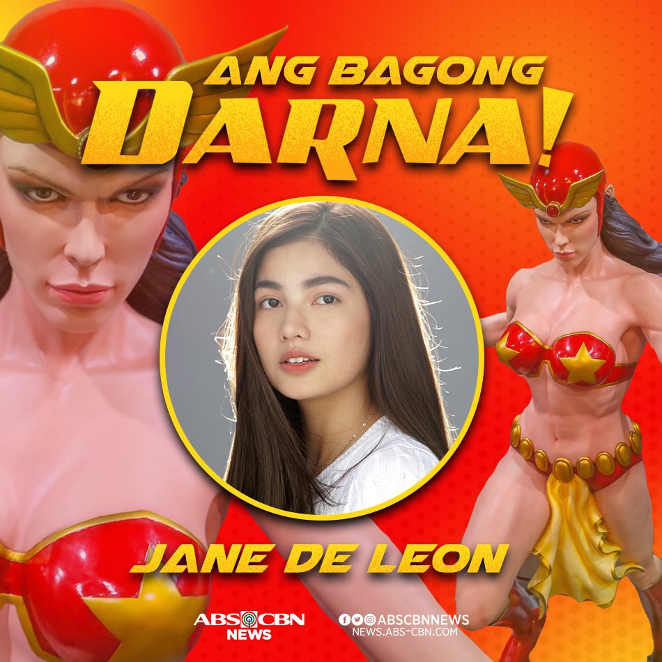 ABSCBNNews's tweet photo. DARNA! Si Jane de Leon ang napiling magmana ng bato ng iconic Pinay superhero. https://t.co/e5sIjSsGHu