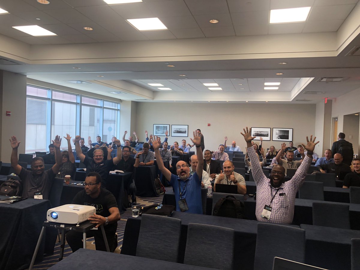 TonyCai's tweet photo. Action packed week at @GetNerdio Our Demystifying Azure workshop received raving reviews 4.5/5 voted by over 50 MSPs! #buildit19 #azure #microsoft #msp #wvd https://t.co/fvrEwVHahb