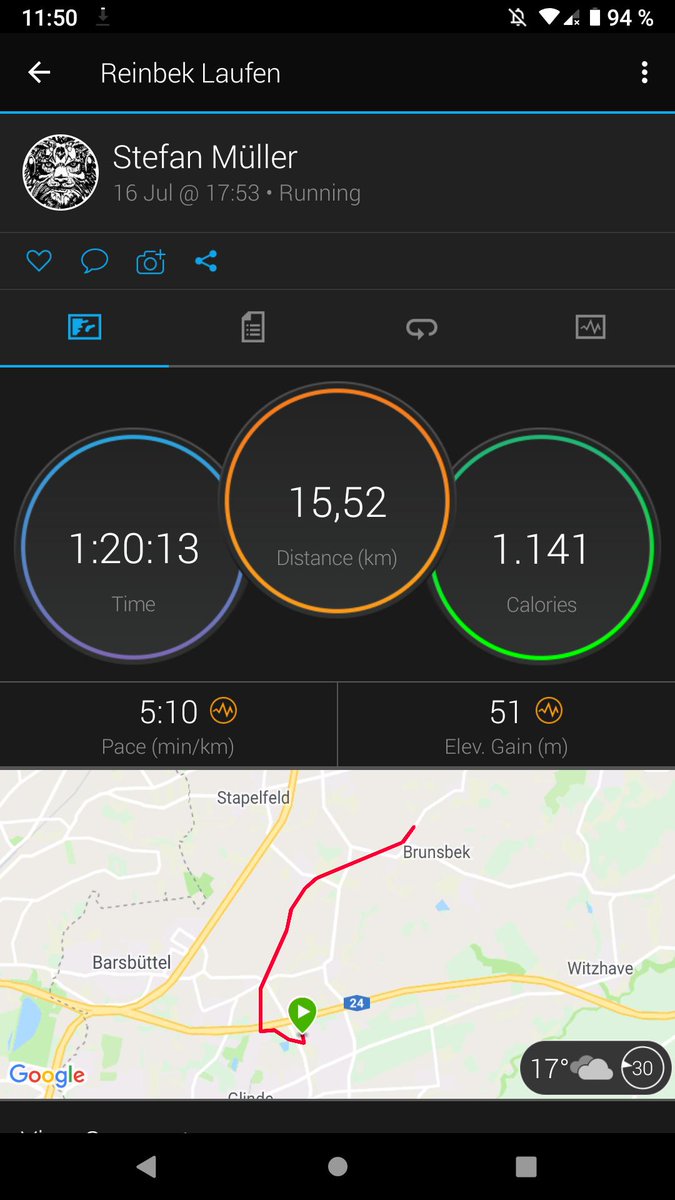 BakhtoshRedclaw's tweet photo. Yesterday I joined #NAFlagVisor_Emus at #SquadEasy. So I added a few k to my normal 10k tuesday run to get some extra points for a start.🏃‍♂️ https://t.co/X8PCjAnB6l
