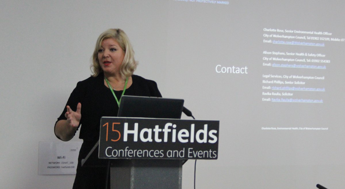 The_CIEH's tweet photo. We have Caroline Larissey, Quality and Standards Manager, National Hairdressers Federation .@NHFederation on the chair for today's #CIEHBeauty conference. She has been fantastic and have an exciting afternoon to come!
#Hairdressers #BeautyConference #Conference #15Hatfields https://t.co/cNj5vMw1NV