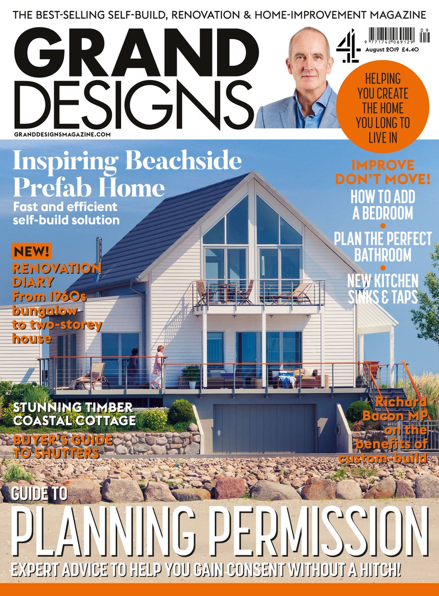 The new issue of Grand Designs is out now - available in newsagents and supermarkets for £4.40. Or take an annual subscription today for just £25.99 (a saving of £2.41 an issue): bit.ly/GGRAND19