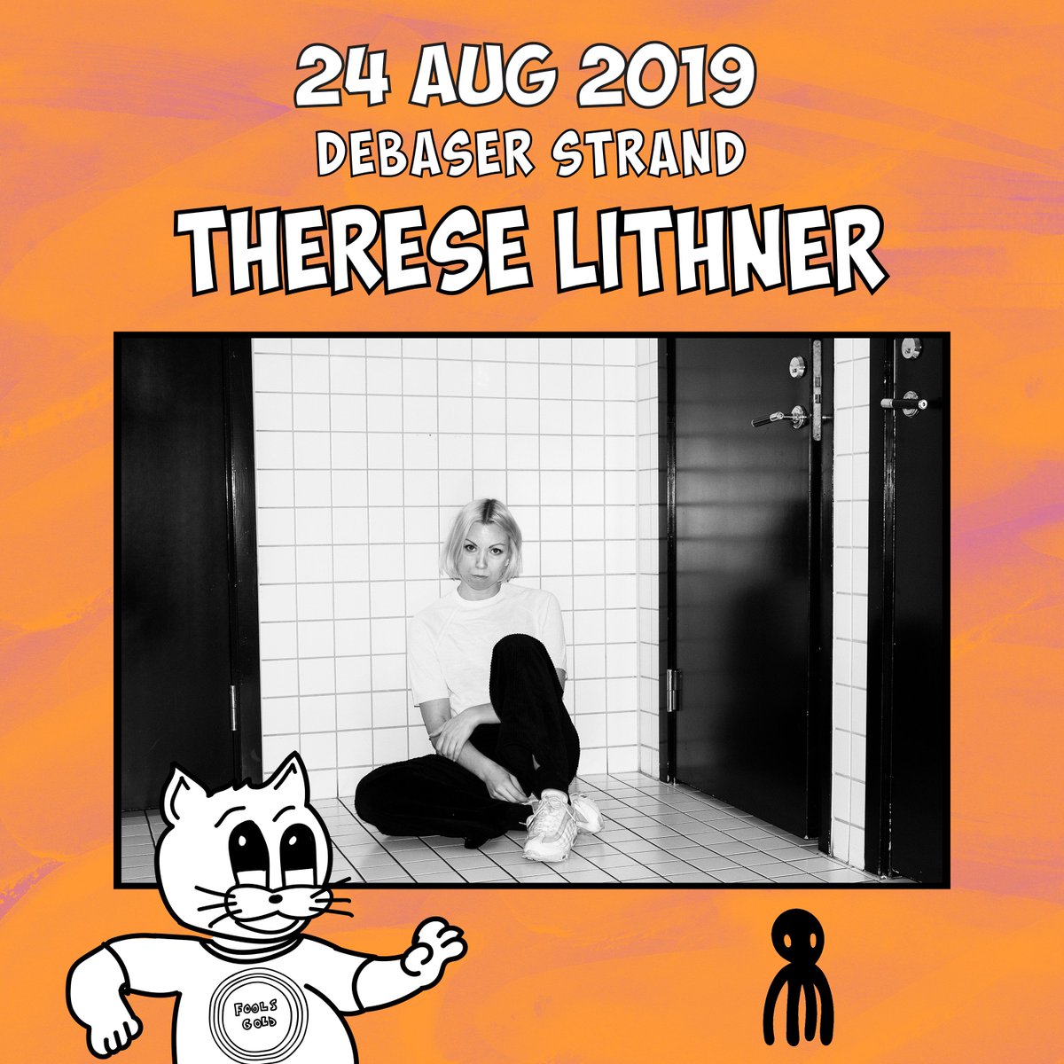 Therese Lithner [Lazy Octopus] and Cat Princess [Rama Lama] will join ShitKid [PNKSLM] at our Debaser afterparty! 🥳🥳 Event: bit.ly/fg19efterfest