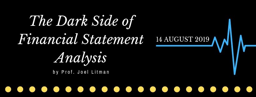 [CFA Society Singapore] The Dark Side of Financial Statement Analysis Workshop - Early bird fee valid till 19 July 2019 - mailchi.mp/04fd9cb1f4f2/c…
#CFAworkshop #CFA #CFA #FinancialStatement #CFASingapore