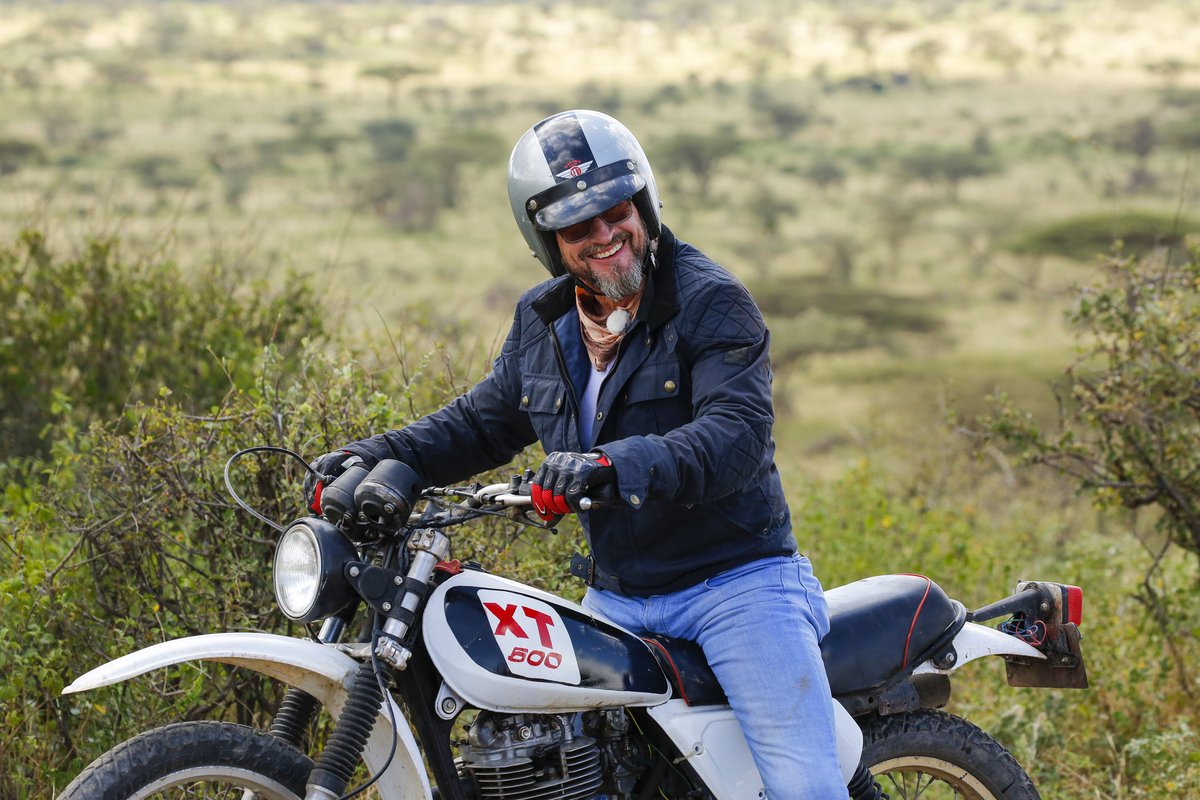 In Kenia auf die #XT500 steigen, fühlte sich an wie nach Hause kommen! #dertraumjob prosieben.de/tv/der-traumjo…