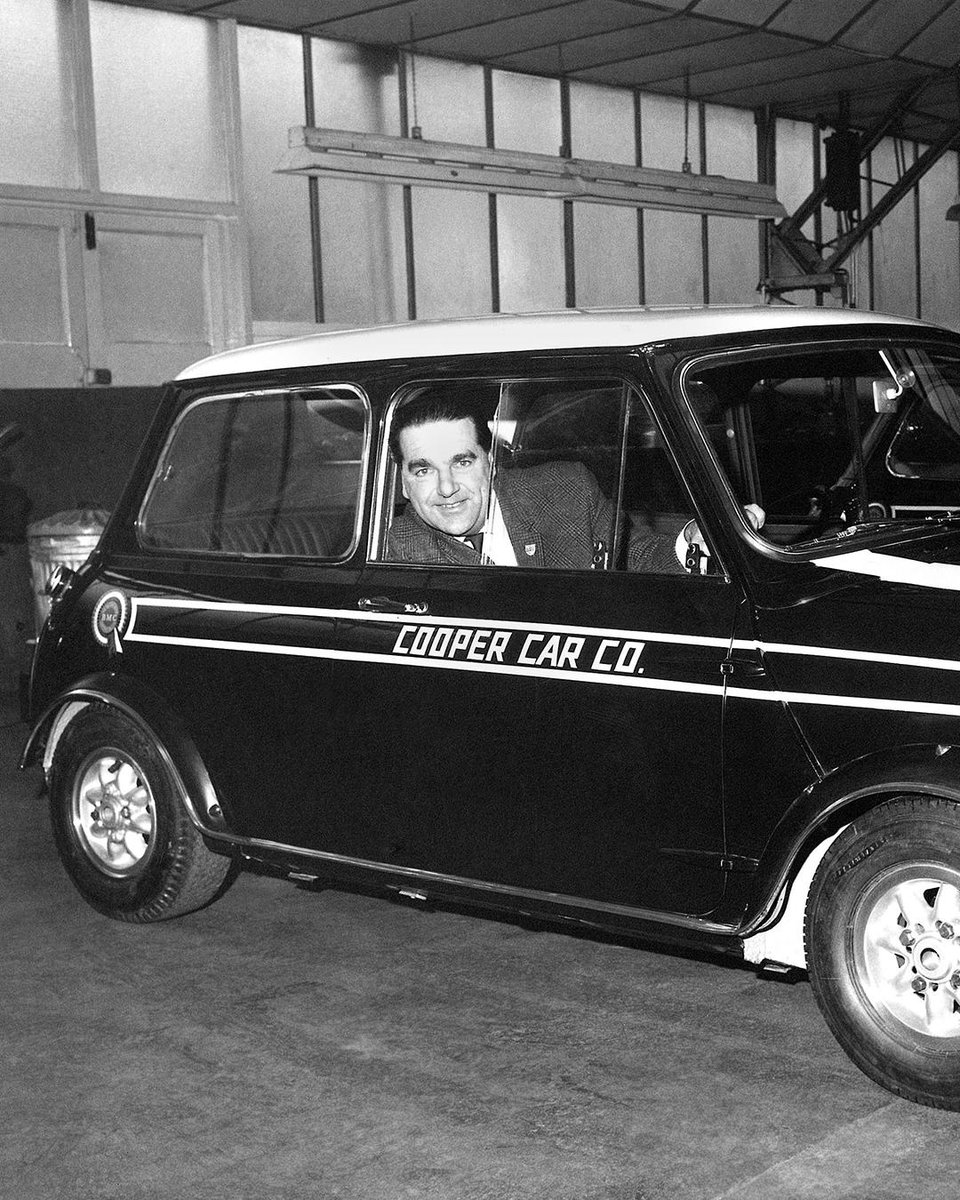 The birth of an icon. John Cooper, the originator of the #ClassicMini was born on this day in 1923. Happy Birthday! 

#MINILove #MINI #JohnCooper #ClassicMini #MINIgram