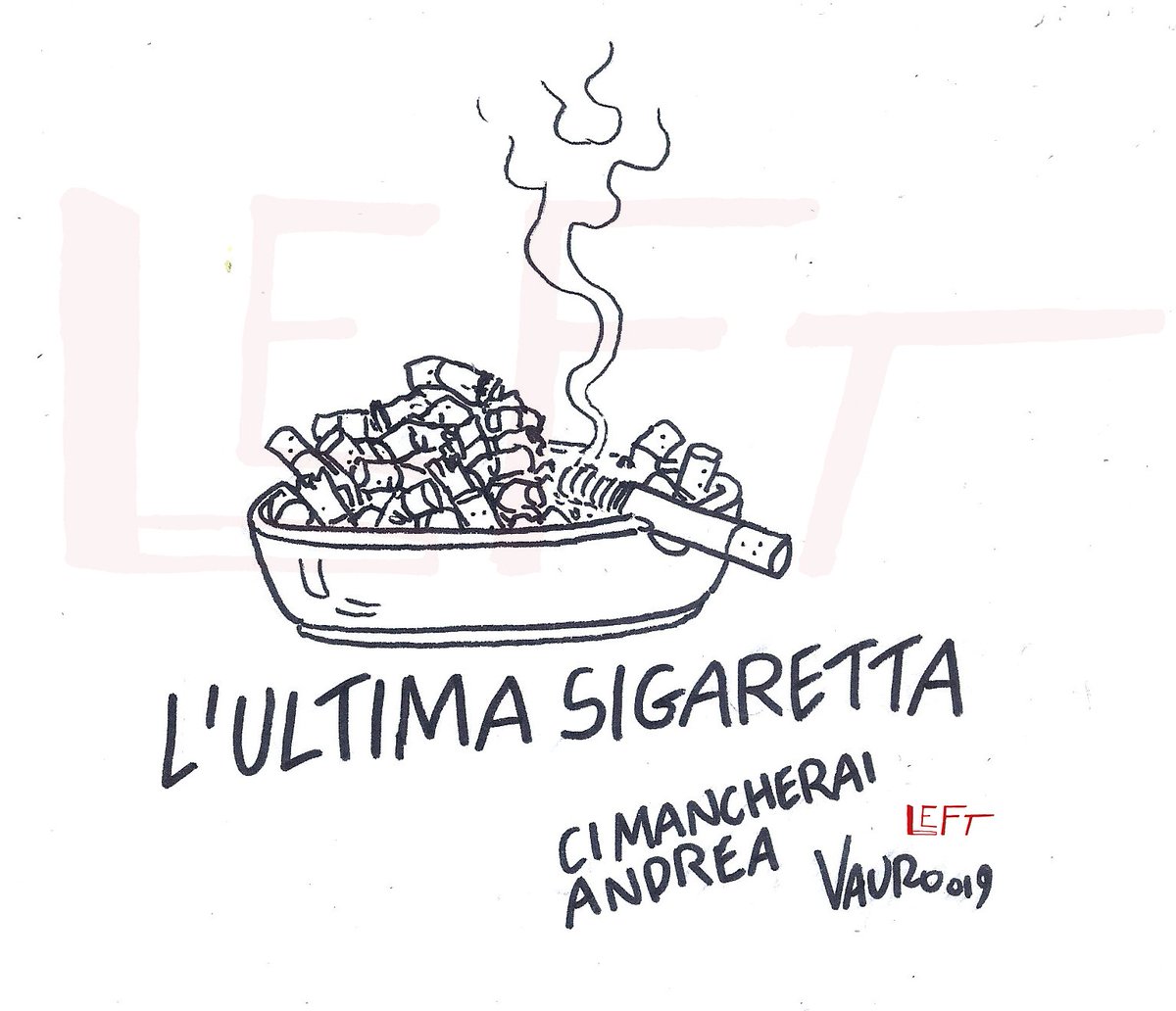 Left_rivista's tweet photo. 🔴ULTIMORA🔴 @VauroSenesi per Left

#Camilleri
#CiaoMaestro https://t.co/cCm6fh2F9J