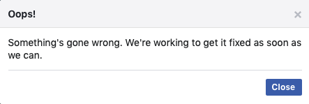 hungjai's tweet photo. Anyone facing the same?  having problem with tagging friends on fb comment... #facebookdown https://t.co/4xo10l8WXA