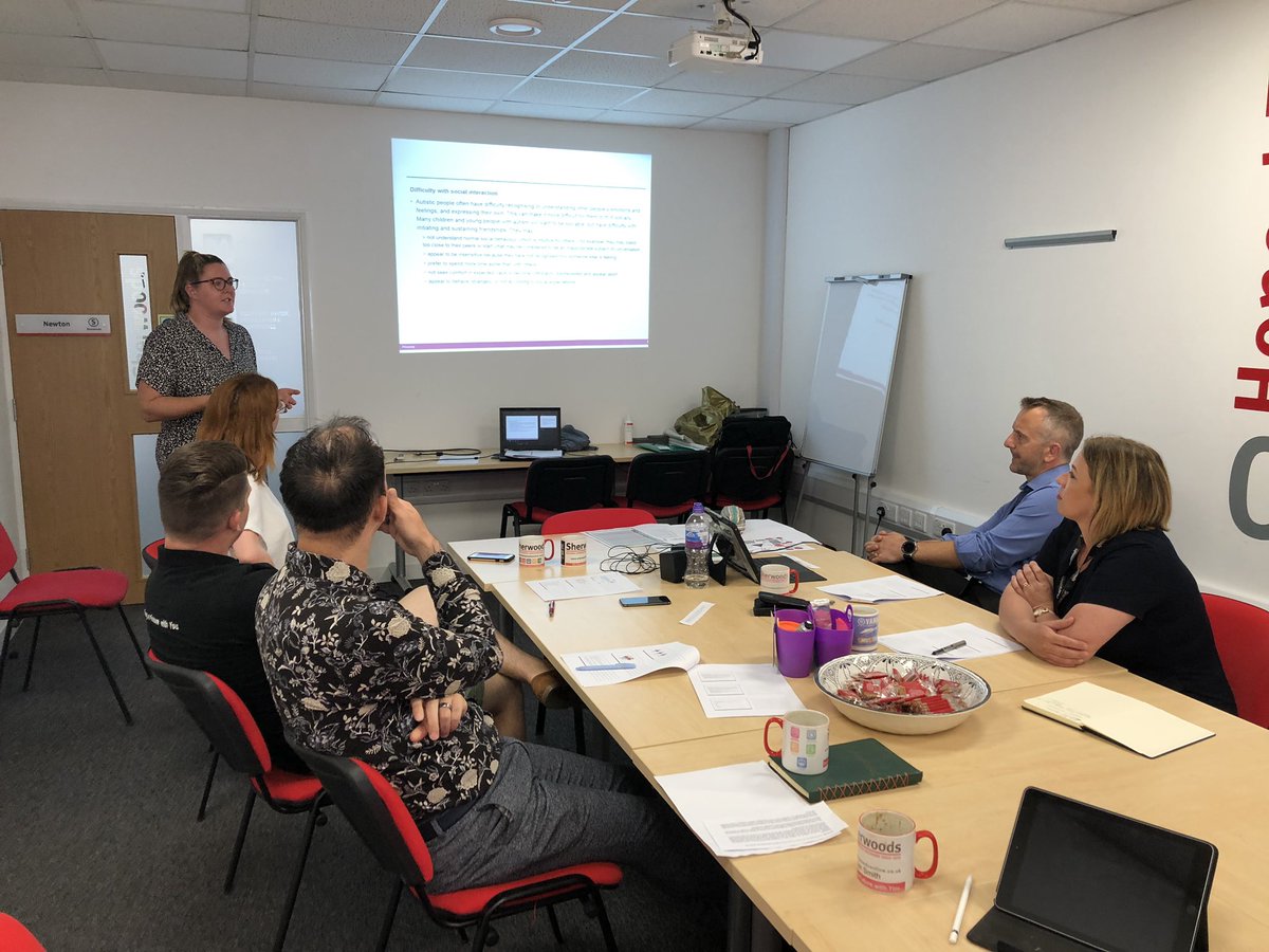 Interesting and engaging session on #AutismAwareness for some of our team today. Lots to learn and understand.