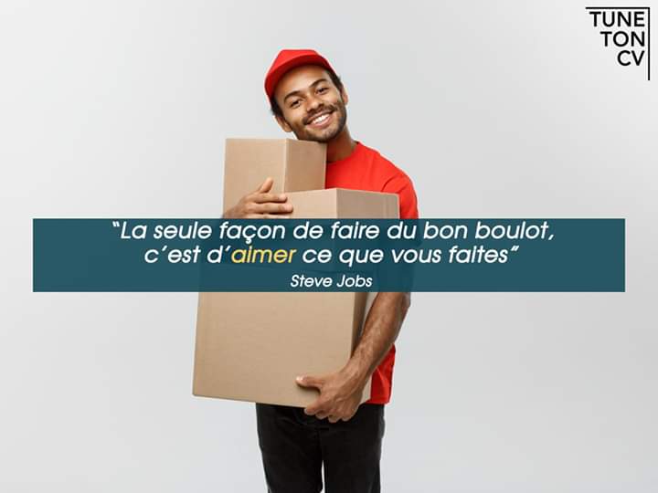 Aimer ce que vous faites dans la vie, surtout si ça contribué à votre épanouissement 👌