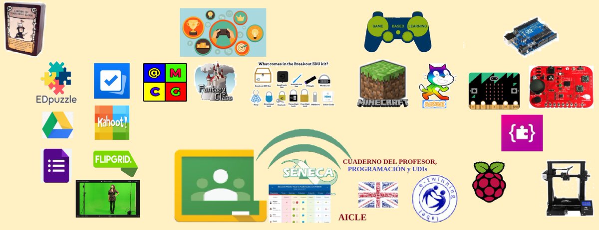 pagama70's tweet photo. Mi planificación para el curso 2.019/20 #GBL #gamification #AICLE #3Dprinting #technology #scratch #echidnashield #microbit #cards #myclassgame #FantasyClass #Arduino #etwinning #minecraft #classroom #Seneca ... https://t.co/CWIzuDpMiM