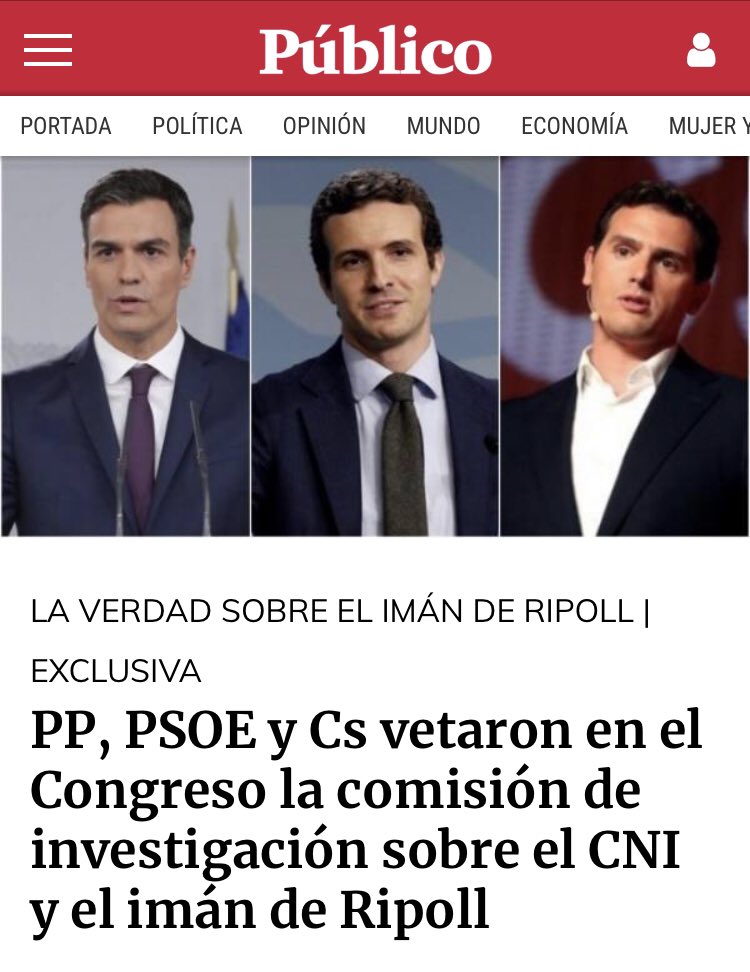 El silencio de los grandes medios sobre lo que el CNI sabía de los terroristas de Las Ramblas revela cómo funciona el poder en España. Y sirve para entender ciertos vetos para que nada cambie. ¿Por qué PP, PSOE y Cs impidieron que el Congreso investigara? ¿Por qué callan hoy?