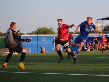 SheppeySportsFC's tweet photo. Congratulations to our former young striker @iamjamesjeffrey for scoring again last night for his new club @margate_fc against @SCEFLeague premier division club @DealTownFC. #jjonfire🔥🔥🔥🔥 https://t.co/PzBbWhRTZd