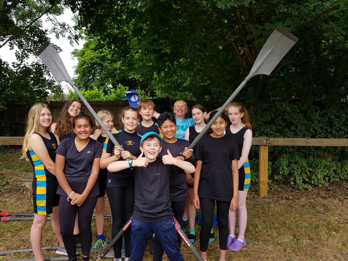 Well done to Cheney Falcons racing their first side-by-side river races at Kingston Borough Regatta!