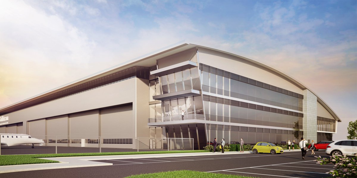 .@VolkerWessels has been #contracted £34M to #build a new #maintenance, #repair, and #overhaul (MRO) #aircraft #hangar at #FarnboroughAirport. #Farnborough #aerospace #Gulfstream #GulfstreamAerospace ow.ly/x8nz30p79wE