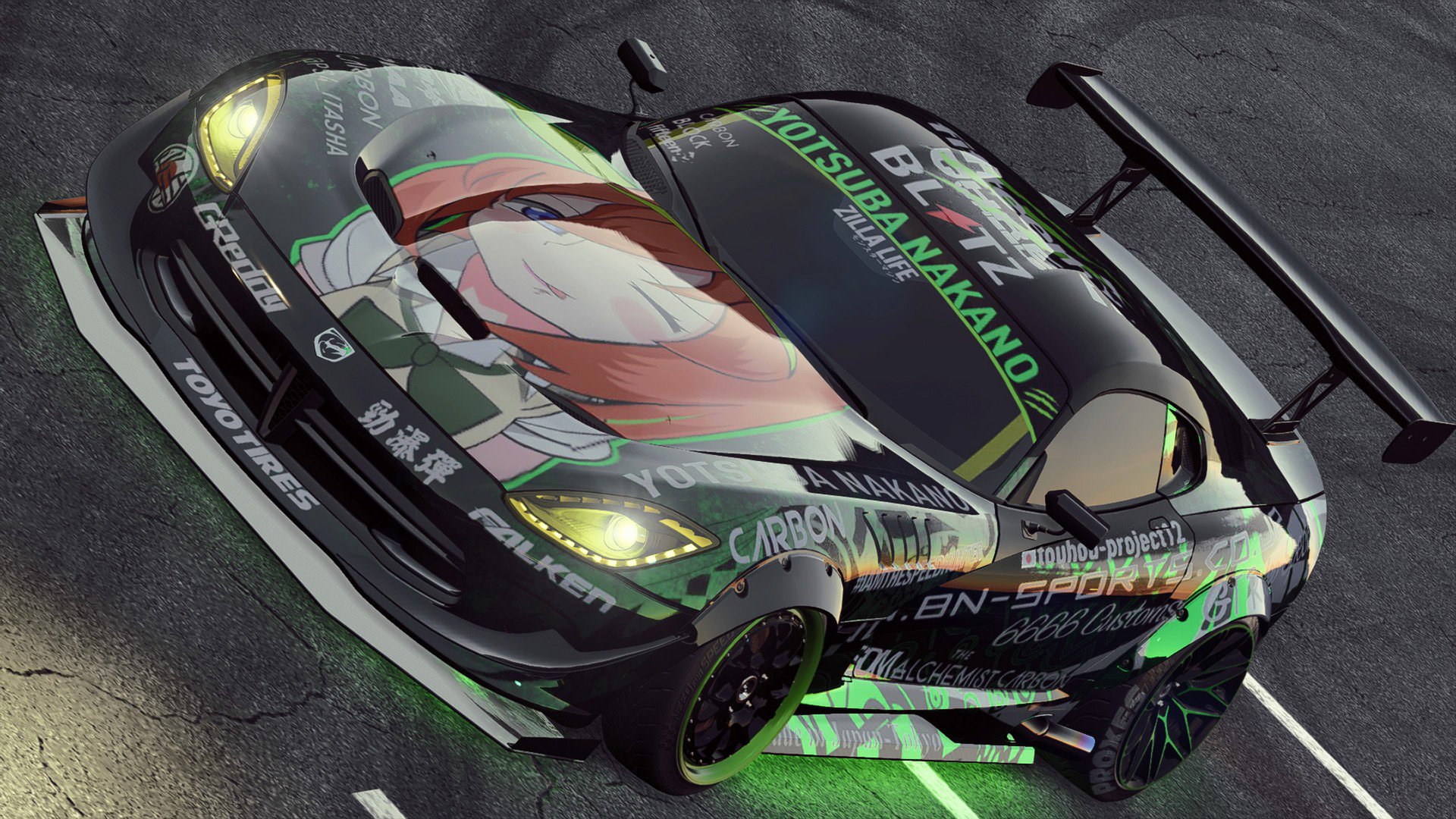 東方 アライグマ Ps4 Nfs Pb 痛車作成シェア フォローよろしくお願いします Rtしたら全員フォロー 相互フォロー99 中野四葉 Viper 五等分の花嫁 アニメ好き 車好き ニード フォー スピードペイバック Nfs