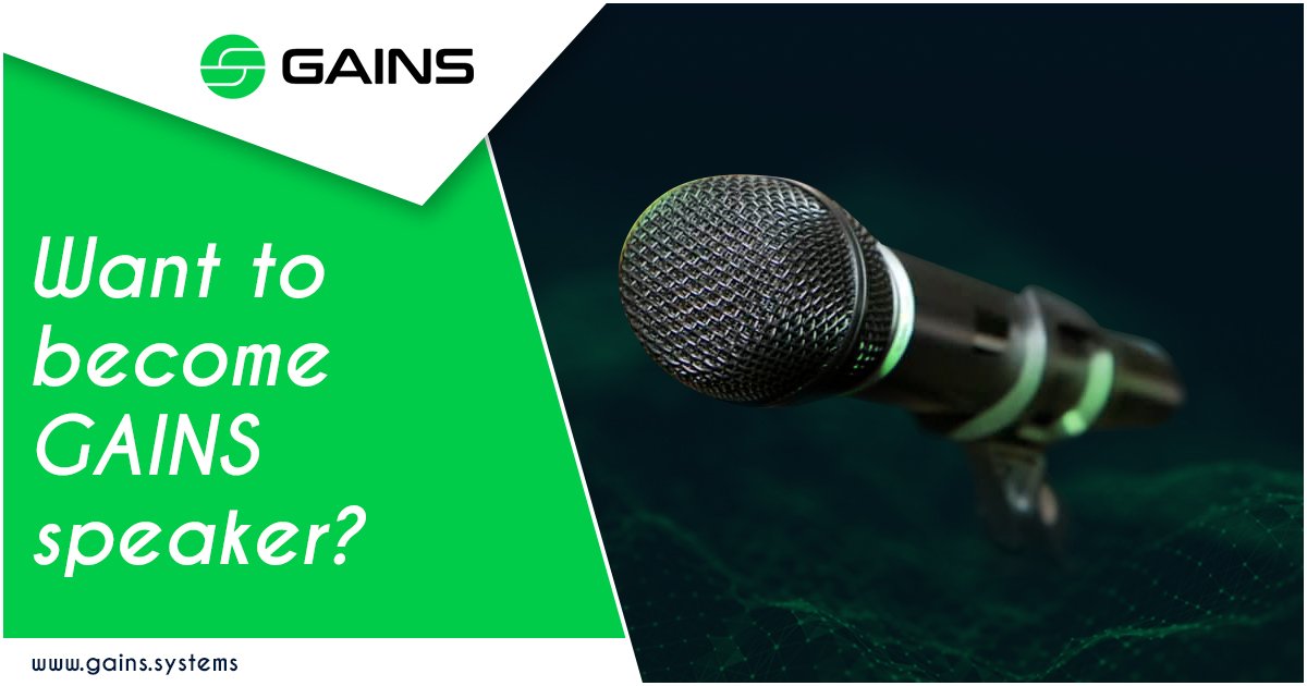 SystemGains's tweet image. Get fill the form of the speaker and become a member of Gains. The next webinar will be very soon. Stay tuned!!
tiny.cc/GainsSystems
#Gainssystem #bitcoin #blockchain #crypto #speaker #business #startup #money #usa