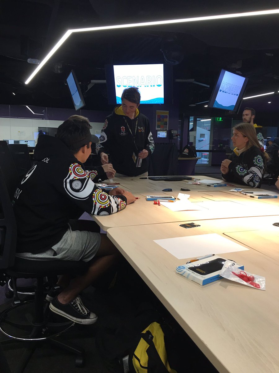 BecHarcourt's tweet photo. Thanks Matt Lancaster @IndigenousIAA &amp; Blake Barratt 4 facilitating such an empowering Leadership session #Day2 @UNSW Indigenous Winter School Business @UNSWbusiness @HannahSouthOz @peterradoll @IndigenousX https://t.co/OZN5vtSsCt