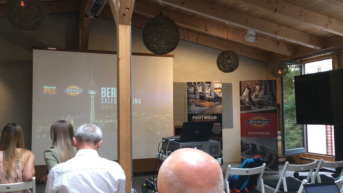 All set for day 2 of the <a href="/TimberlandPRO/">Timberland PRO</a> launch in #Berlin Some great stuff heading to the UK in Winter 2019!
