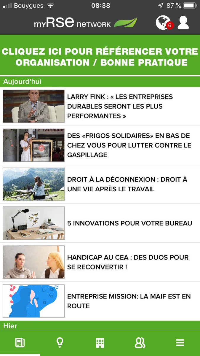 myRSE_Network's tweet image. Au sommaire aujourd'hui: les entreprises durables seront les plus performantes, frigos solidaires et droit à la déconnexion, innovation au bureau, entreprise à mission et droit à la déconnexion... Bonne lecture !