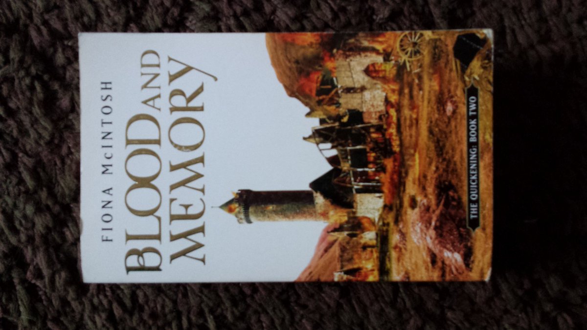 jen_bray_random's tweet image. Current #busbook reading for my commute. Second in a trilogy by @FMcIntosh