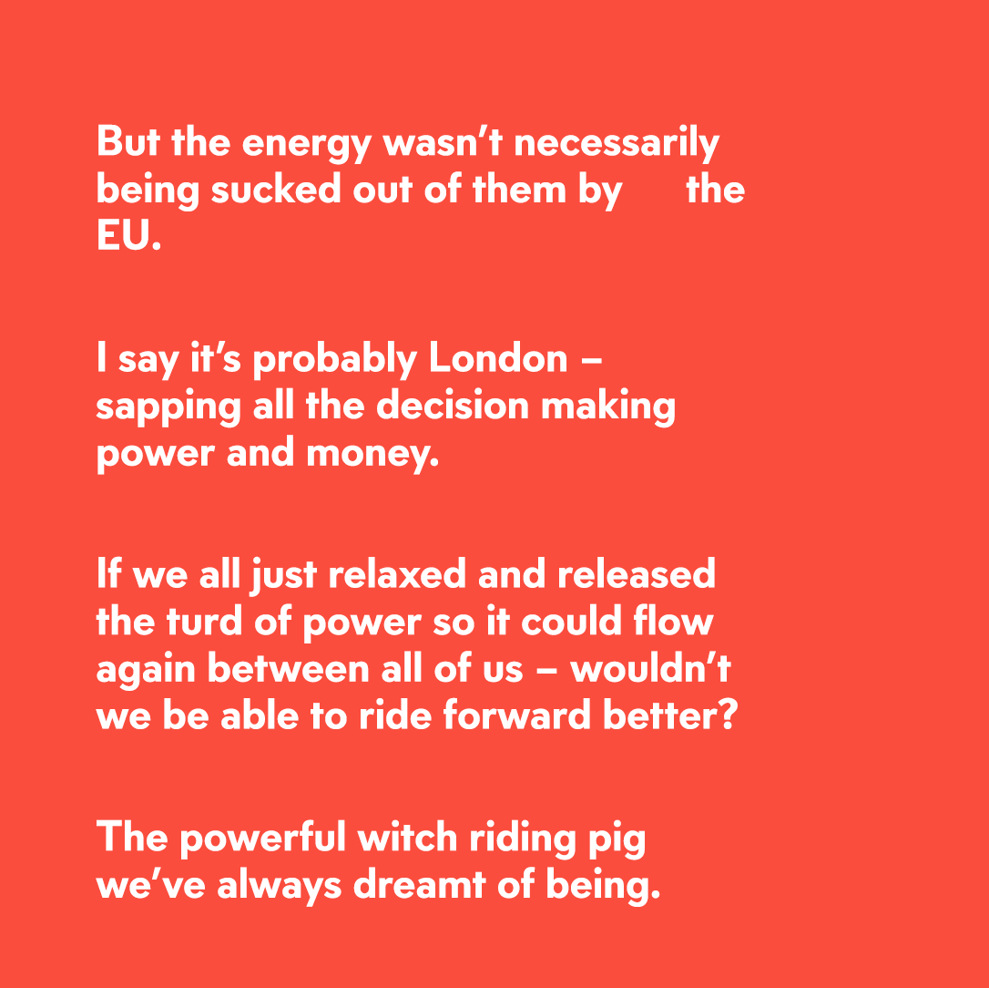 Mudfishblog's tweet photo. A poem about politics #Brexit #newwriting #politicalwriting #pig #witch #Britain https://t.co/rWuNdnoBOG