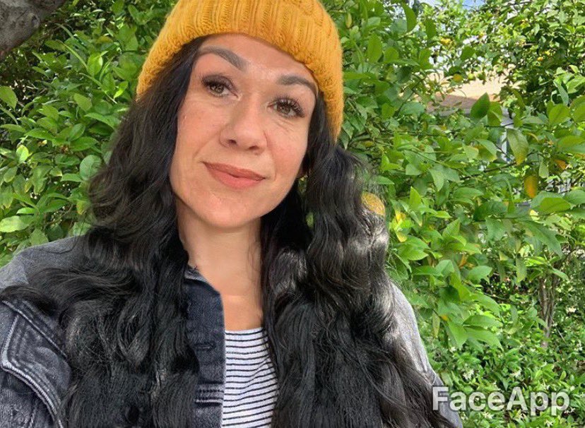 Brittcuadra's tweet photo. Why does everyone look like cute elders with the old person filter? I look ew lol. #goodluckanthony https://t.co/UhY1KY0iac