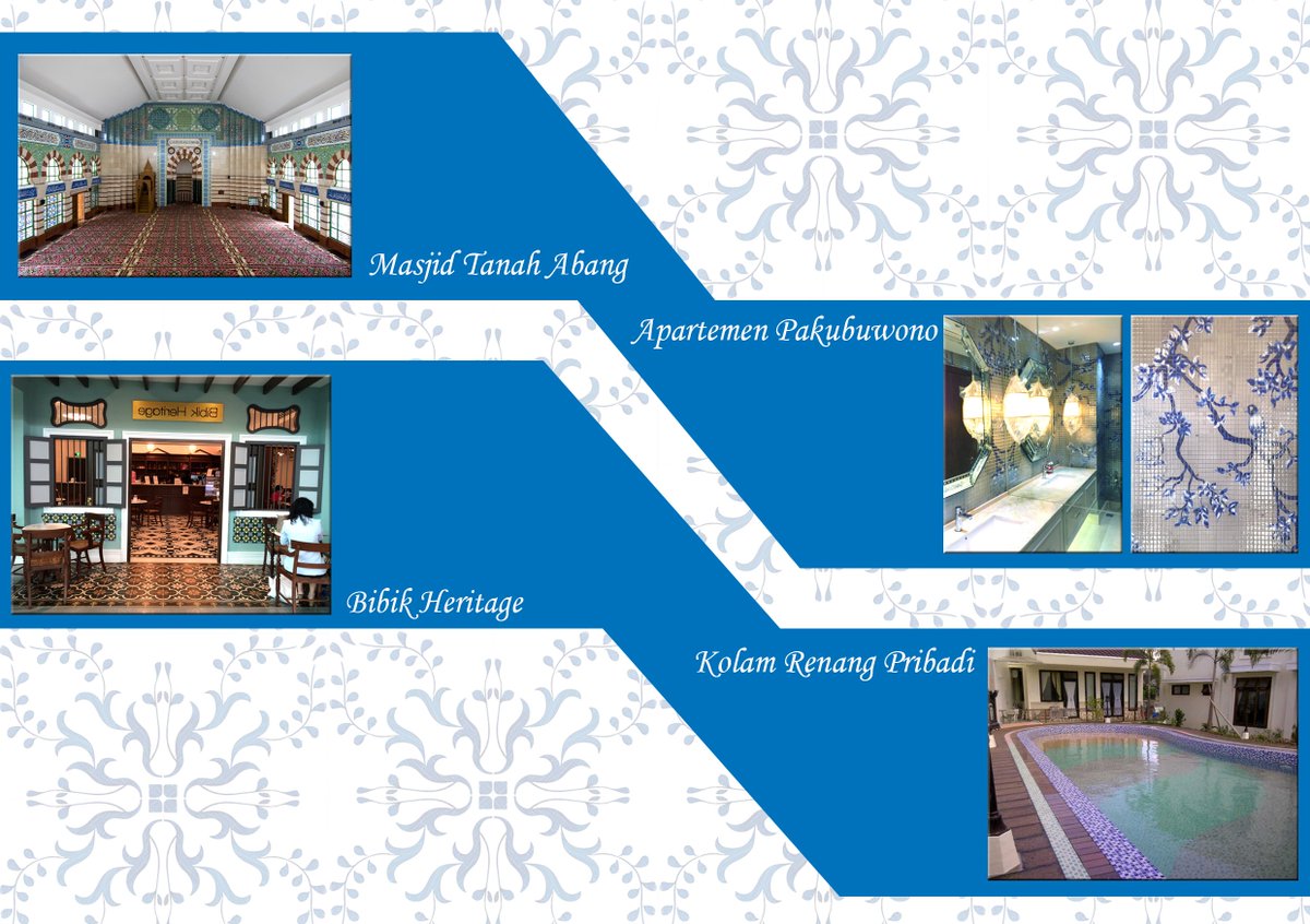 asterdecorindo's tweet photo. [Portofolio Aster] .
Custom Tiles .

" YOU IMAGINE WE CREATE "

✔️Untuk Info &amp; Pemesanan Hub Contact di Bio.
#asterdecorindo
#youimaginewecreate #decorativetiles #desainkeramik #keramikmotif #ceramic #decorative #tiles #keramikcustom #customtiles #interior #architect #designer https://t.co/bW9Ijkzau9