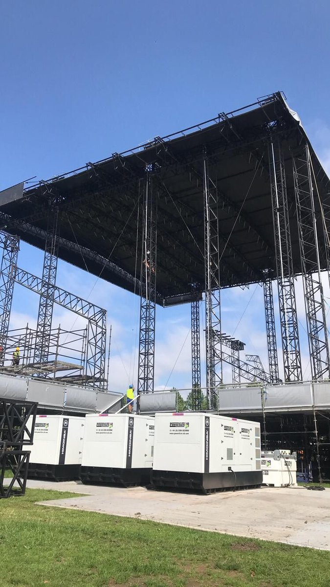 P0werhire's tweet photo. 2 festivals, one north London Park! Delighted to be working again with our great friends at Innovation Power providing event generators to help power up two electrifying music events over two weekends at London's Finsbury Park. #eventgenerator #eventpower https://t.co/YEnuJaJcuX https://t.co/atsYCnJU6g