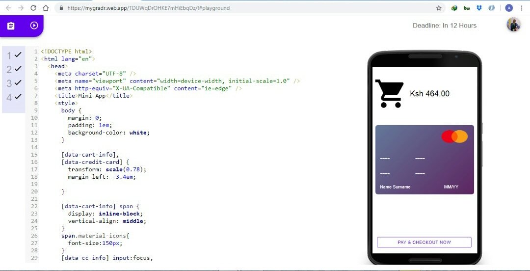 walesoft_keyz's tweet photo. It was indeed a demanding but exciting Challenge!! @Andela_Nigeria @Andela @Google @pluralsight ..... I am glad I finished; I have learnt a lot more!.... #150DaysOfALC #Gradr #PayCard https://t.co/7xnUOezGA1