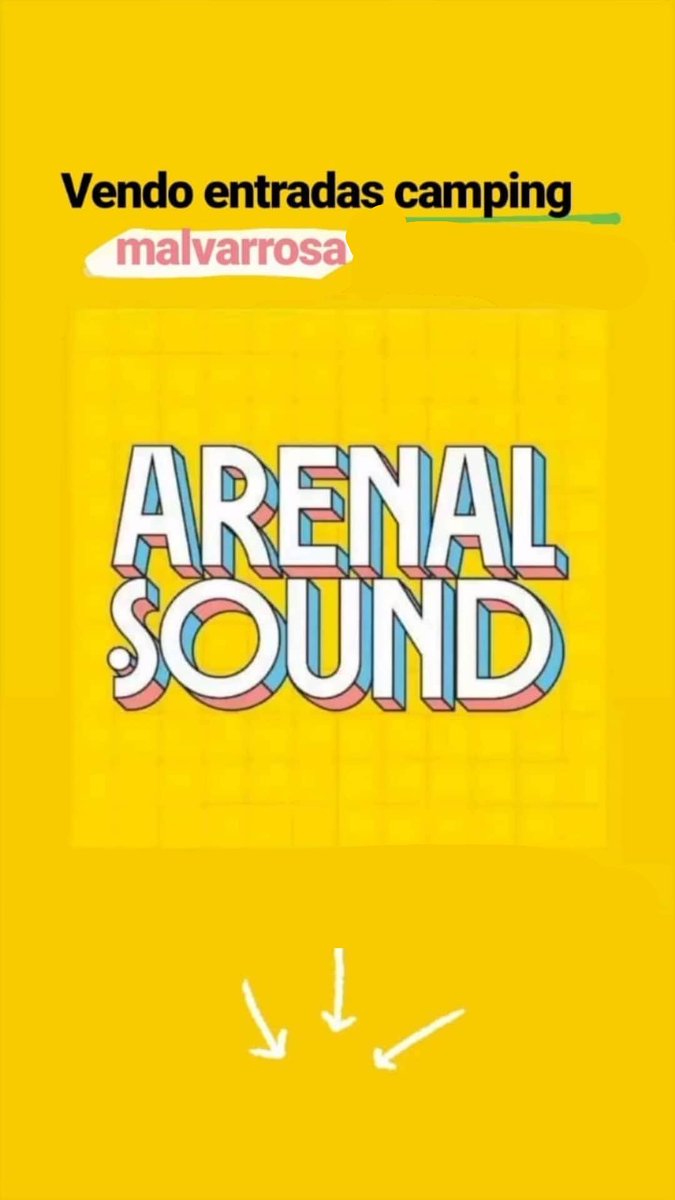 paulagallardo69's tweet photo. #ArenalSound #arenalsound2019 #camping #malvarrosa https://t.co/q1JLA08lMp