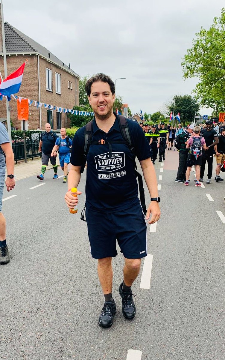 Kijk ‘m gaan! Onze buitendienst topper Jaro is bezig met de Nijmeegse 4-daagse! Succes Jaro, we zijn super trots! 👊🏼