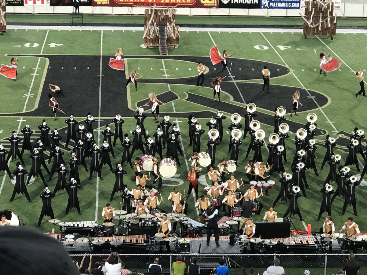 mboley013's tweet image. DCI at Broken Arrow tonight! @PhantomRegiment #drumsofsummer #DCI2019