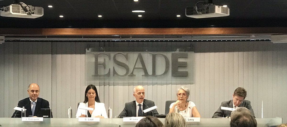 “Tres claves para un buen #gobiernocorporativo: un buen presidente, una buena estructura de gobernanza y buenos consejeros, con capacidad crítica” dice Mario Lara, de <a href="/ESADE/">Esade</a> en presentación #Consejos