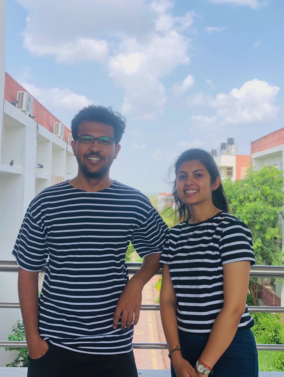 Après 6 mois passés à atelier arcau sur le pôle conception à la découverte d'une nouvelle culture et d'un savoir-faire, Vishal et Stuti ont retrouvé leur école d'architecture en Inde.
Ils emportent avec eux un petit bout de breizh avec leur jolie marinière.
Merci à eux