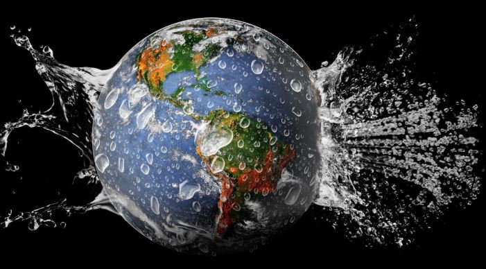 FutureWaterAsso's tweet photo. Welcome to #WaterWednesday 💧 Water is wonderful & weird! Every molecule of water on the Earth has existed for billions of years. Each molecule has been on an incredible journey, with the very H2O we drink once found inside dinosaurs, the ocean, polar ice caps & more. #waterrocks https://t.co/eWlH0qn8cU