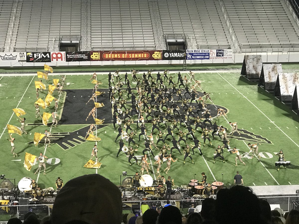 mboley013's tweet image. DCI at Broken Arrow @bostoncrusaders #drumsofsummer #DCI2019