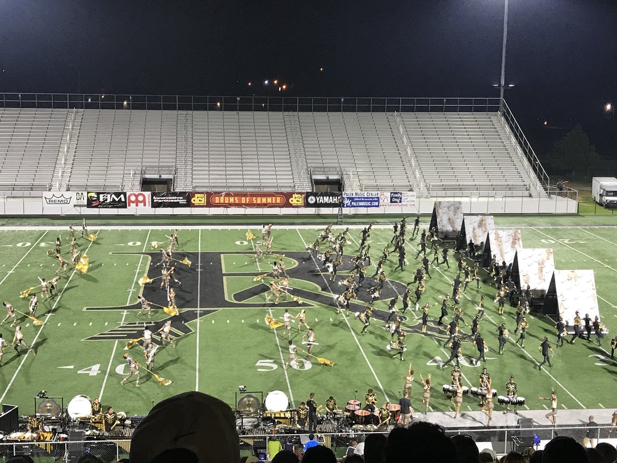 mboley013's tweet image. DCI at Broken Arrow @bostoncrusaders #drumsofsummer #DCI2019