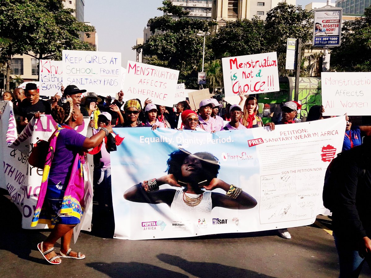 SexRightsAfrica's tweet image. #ExpectRespect

Menstruation is not a choice!

No one can abstain from periods!

Menstrual hygiene is a basic human right!

Sign the petition today - bit.ly/2XP2sAj