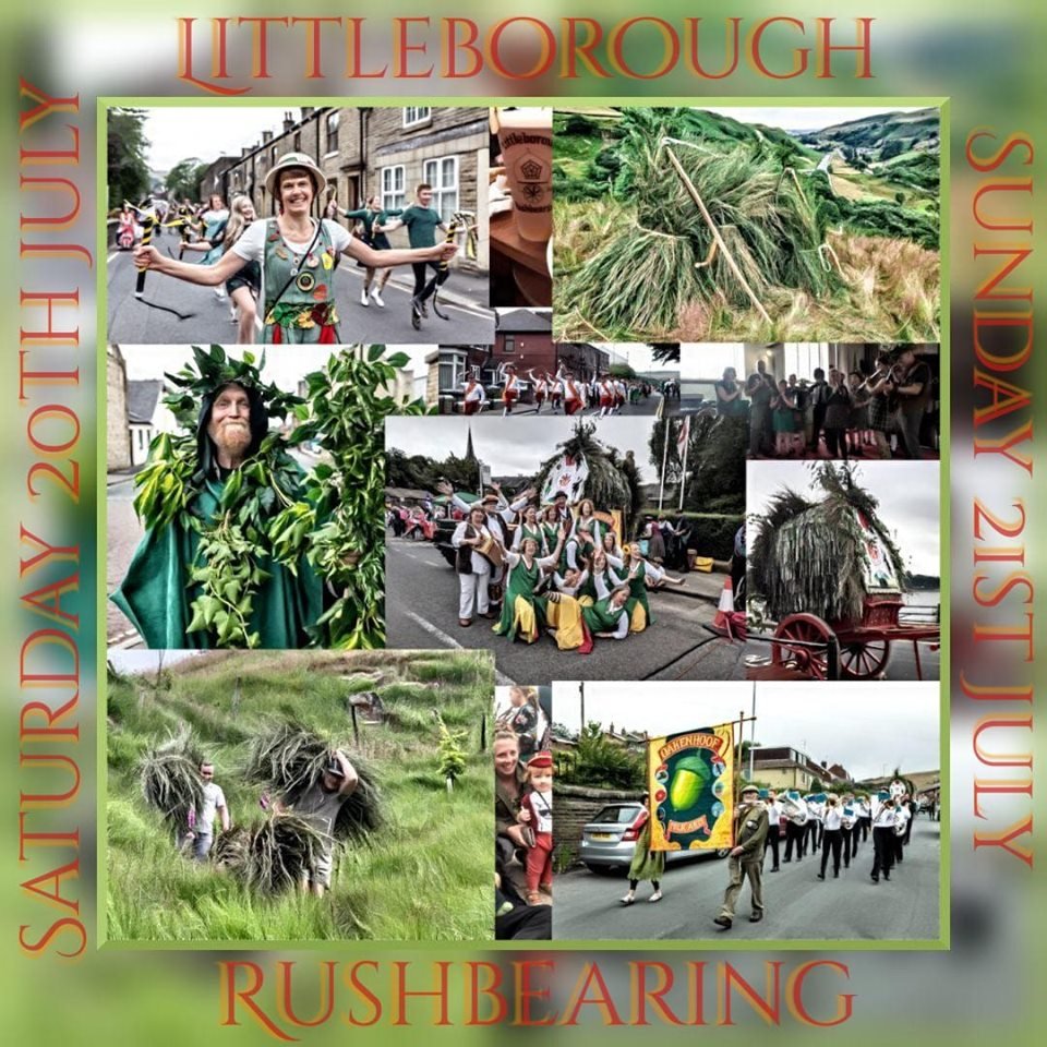 CleverClogger's tweet image. Come along to the lovely village of #Littleborough in #Lancashire #Lancs this weekend and take part in celebrating one of our oldest traditions: #Rushbearing