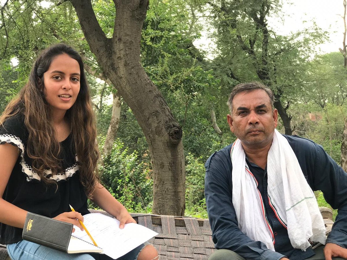 Sharing the experience of a young turk on ' A smart way to combat #climatechange #fightairpollution & eradicate #unemployment in Rural India with .@Envirer_IN  
youtu.be/gwGyLT2RjHM
@richaanirudh @WWFINDIA @UNEnvironment @environment @UNEnvironment @PMOIndia @PrakashJavdekar