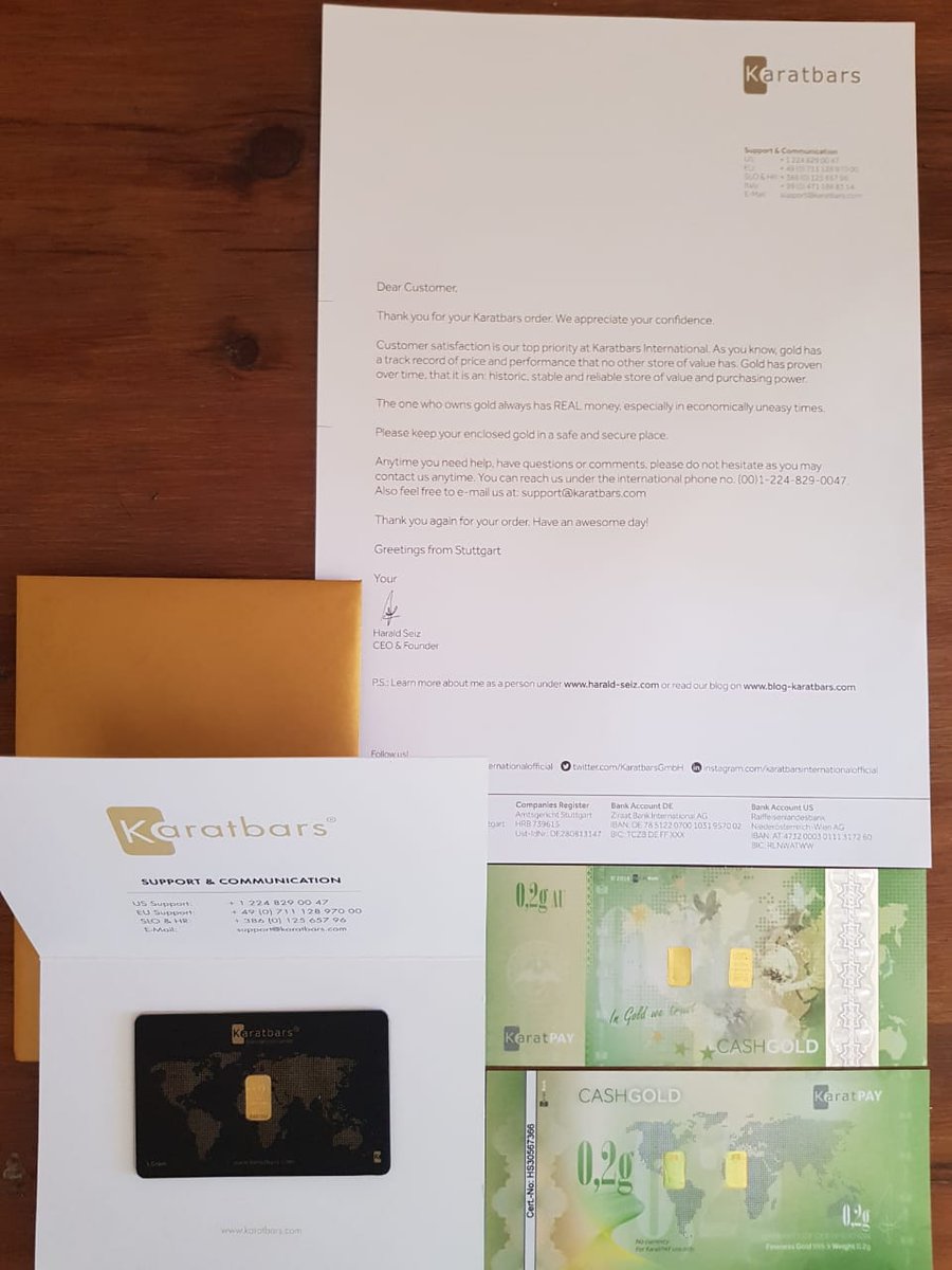 TweetGoldCrypto's tweet photo. KARATBARS- The 21st Century GOLD Rush
Participate HERE
https://t.co/M4u7qj5wGi https://t.co/w9RjEG2W4F