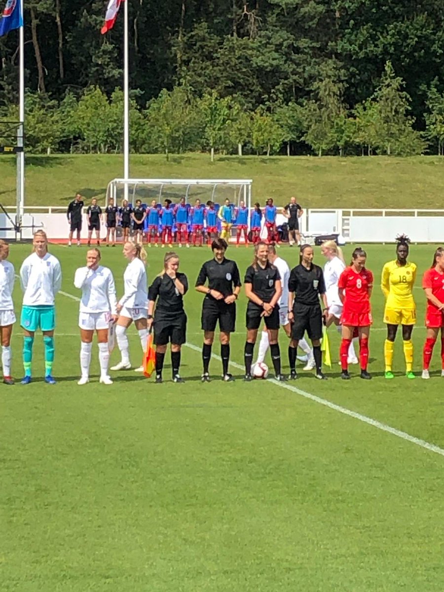 mattreferee's tweet image. Well done @stfullicks90 on your performance on your first international appointment yesterday at St George’s Park. Superb display and represented the county so well.