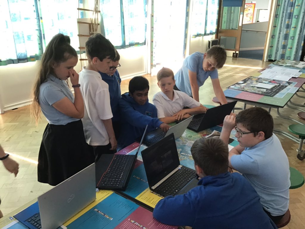abbotsfarm's tweet image. Year 6 have had a lovely morning sharing their memories projects with each other and all of the staff #learnersforlife #farmersforever #movingon